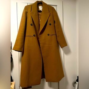 AVEC LES FILLES
Menswear Double Breasted Long Coat